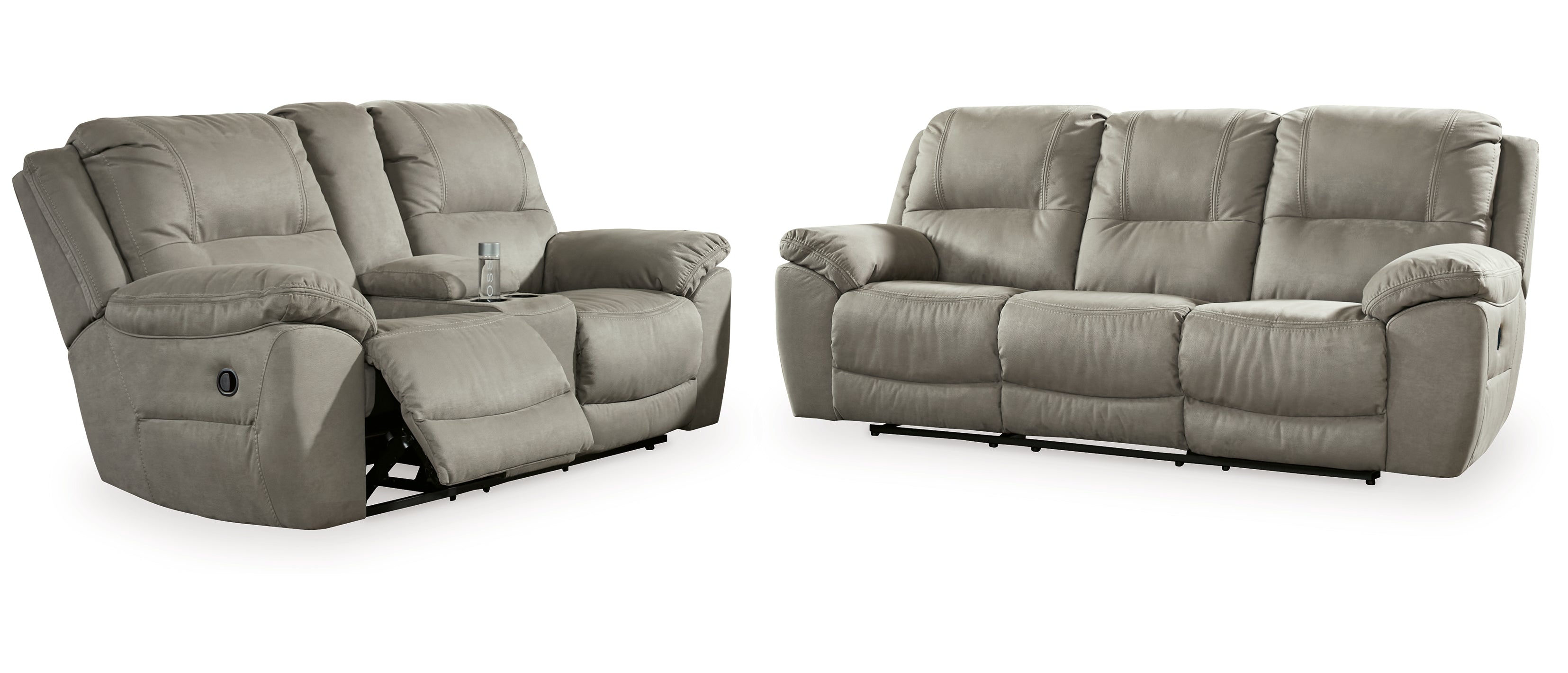 Next-Gen Gaucho Sofa and Loveseat - Gray
