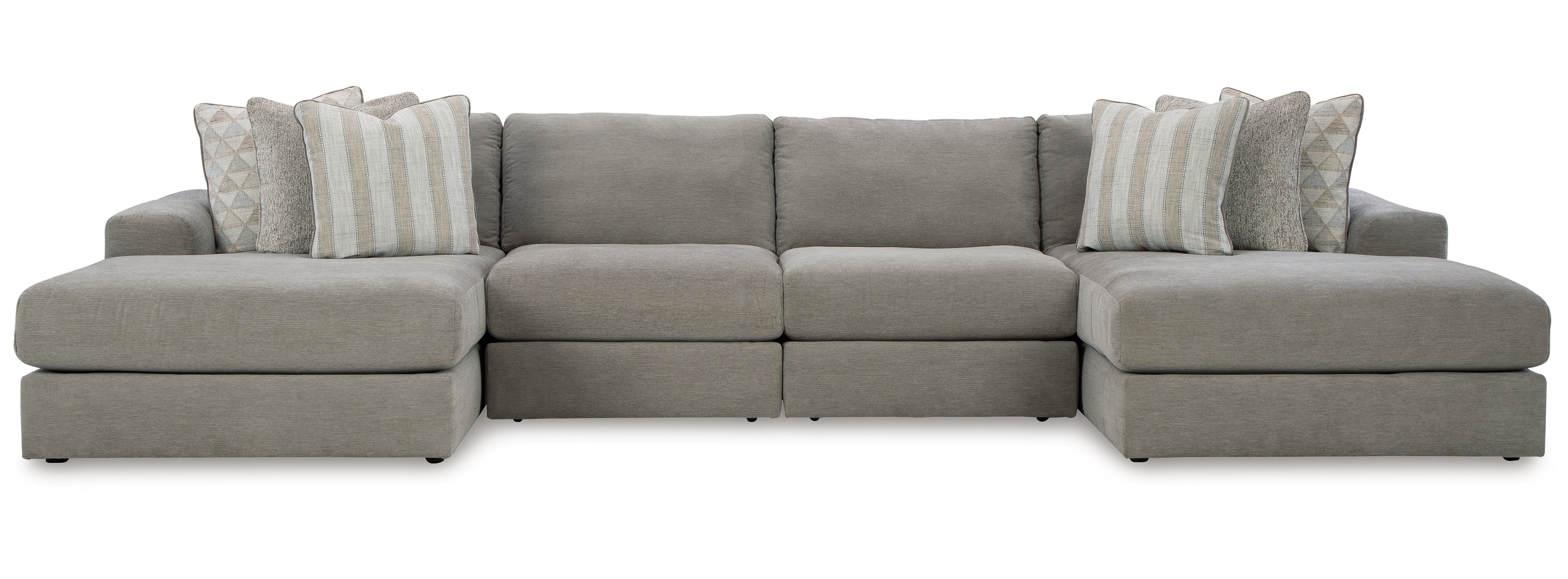 Avaliyah 4-Piece Double Chaise Sectional Sofa