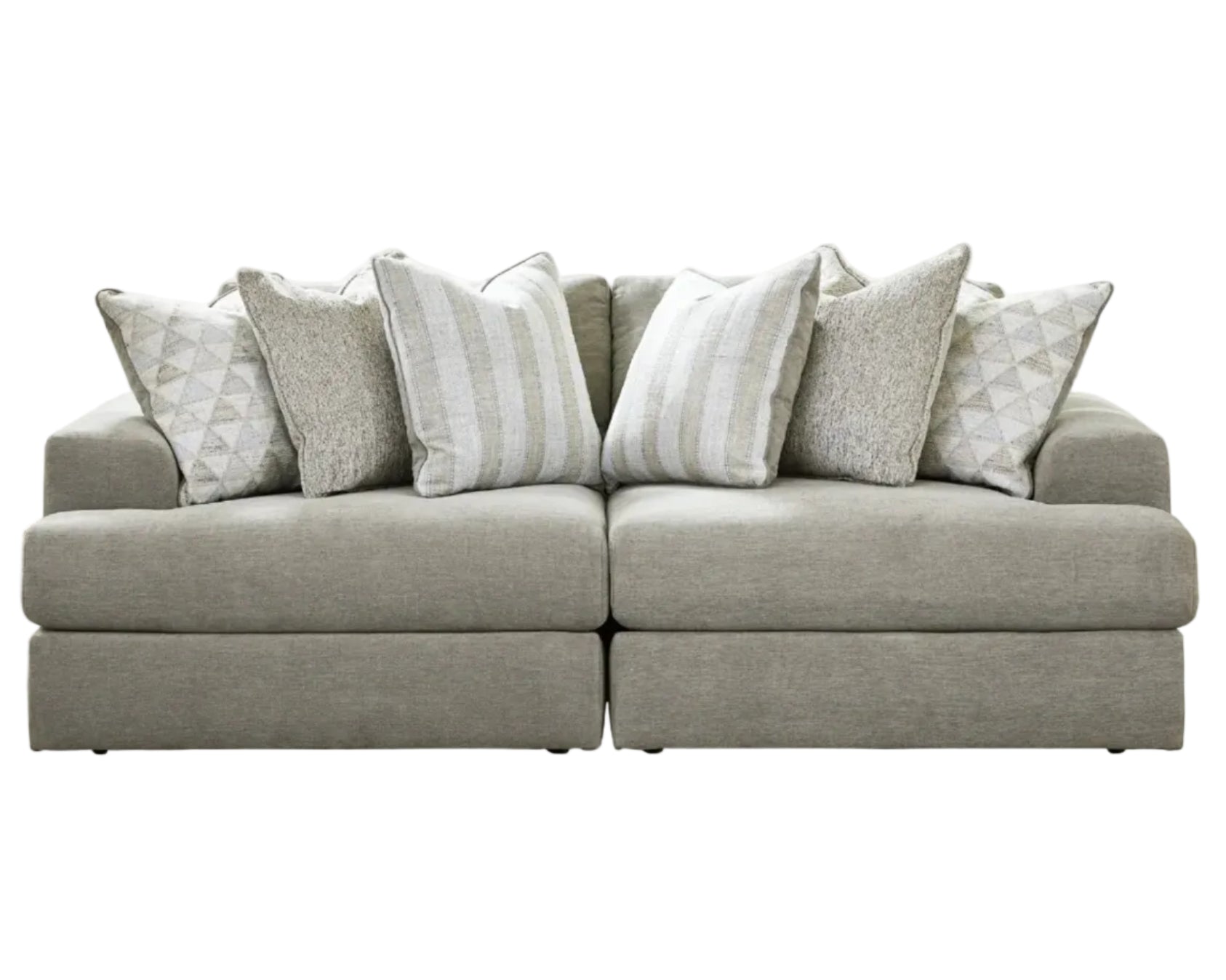 Avaliyah 2-Piece Sectional Loveseat - Gray