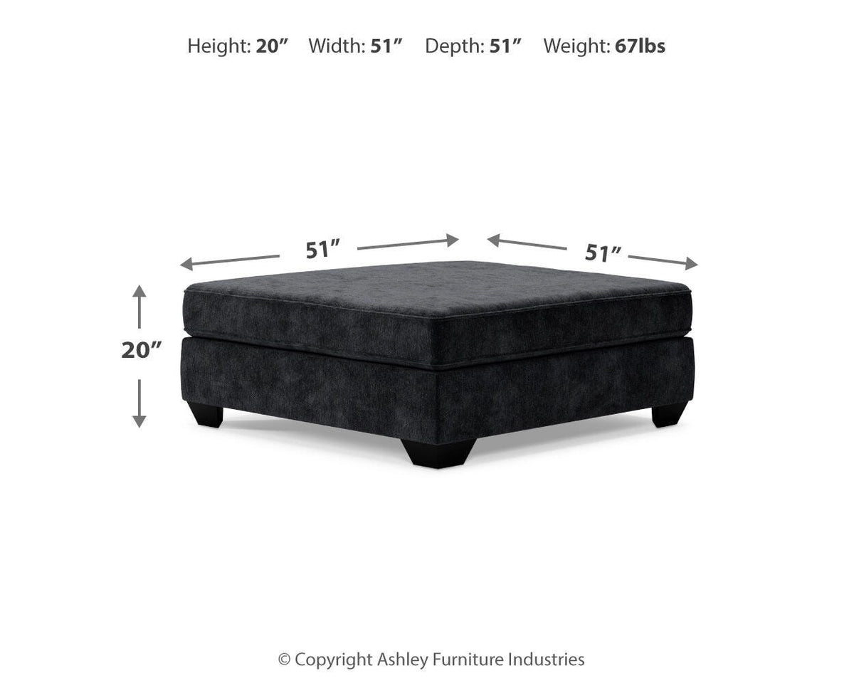 Lavernett Oversized Accent Ottoman
