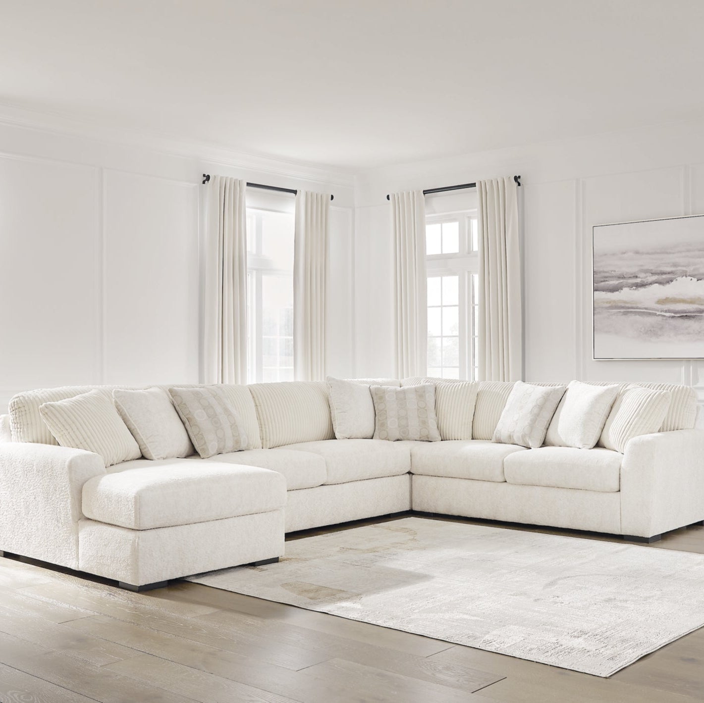 Chessington 4-Piece Sectional with Left Chaise