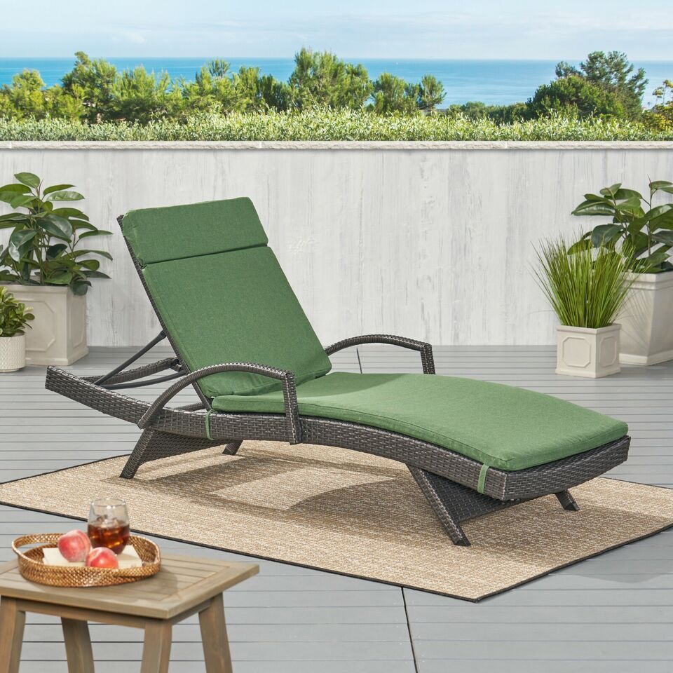Salem Outdoor Chaise Cushion Set Cushioned Seating