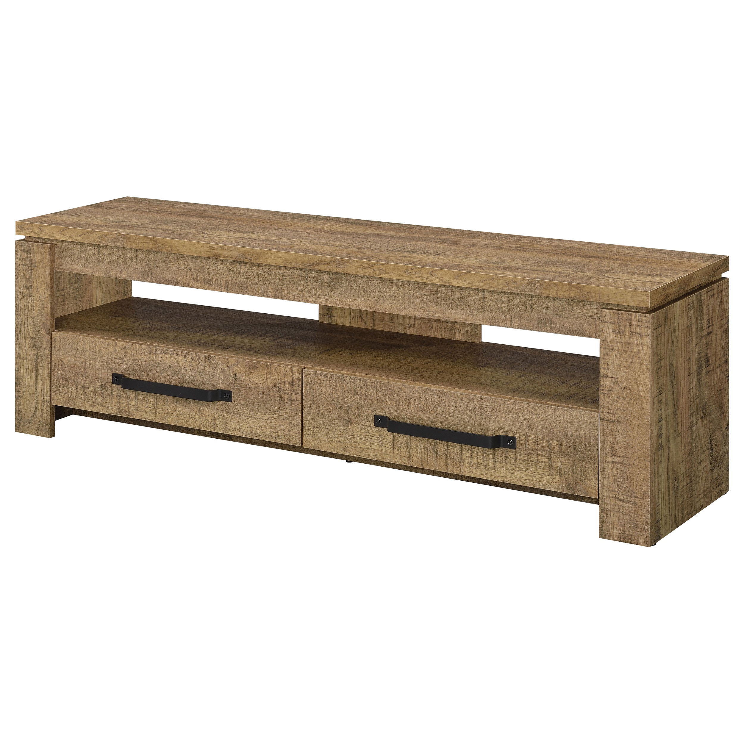 Elkton 2-drawer Engineered Wood 59-inch TV Stand Mango