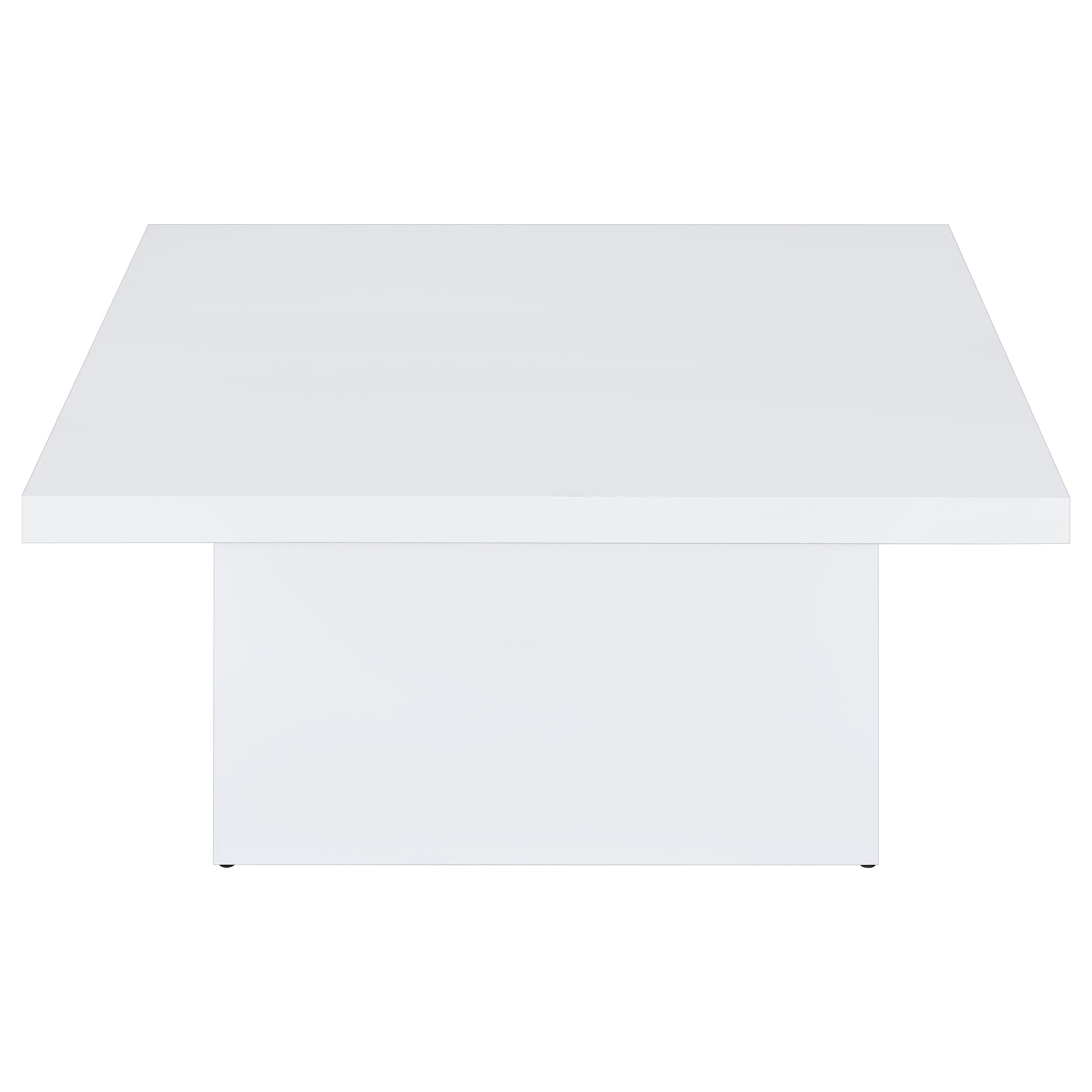 Devar Square Engineered Wood Cocktail Coffee Table Dark Pine