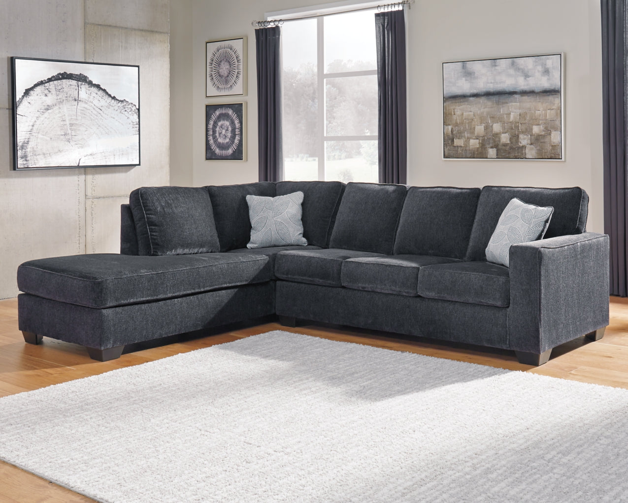 Altari 2-Piece Sleeper Sectional with Chaise