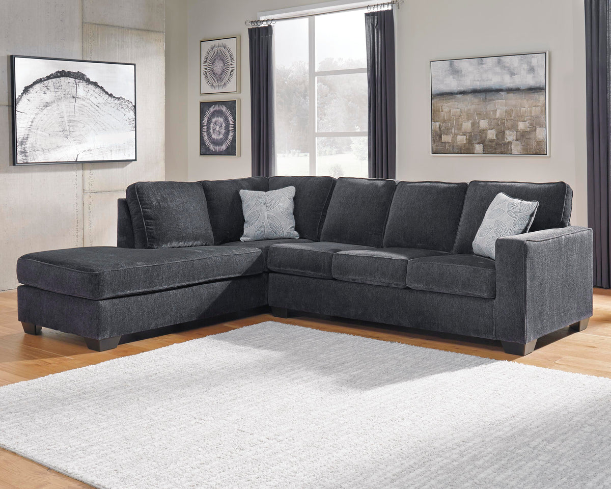 Altari 2-Piece Sleeper Sectional with Chaise - Left-Arm Chaise