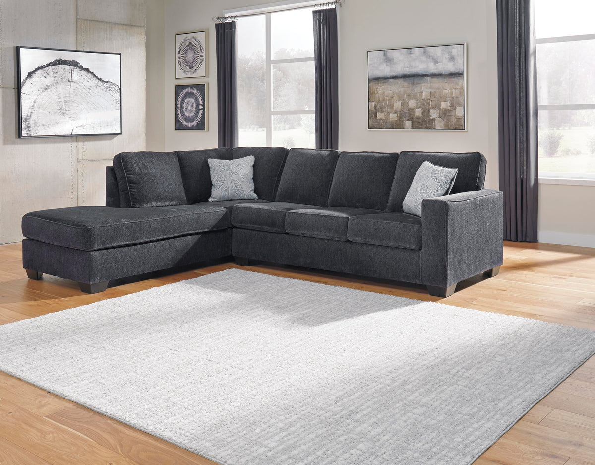 Altari 2-Piece Sleeper Sectional with Chaise - Left-Arm Chaise