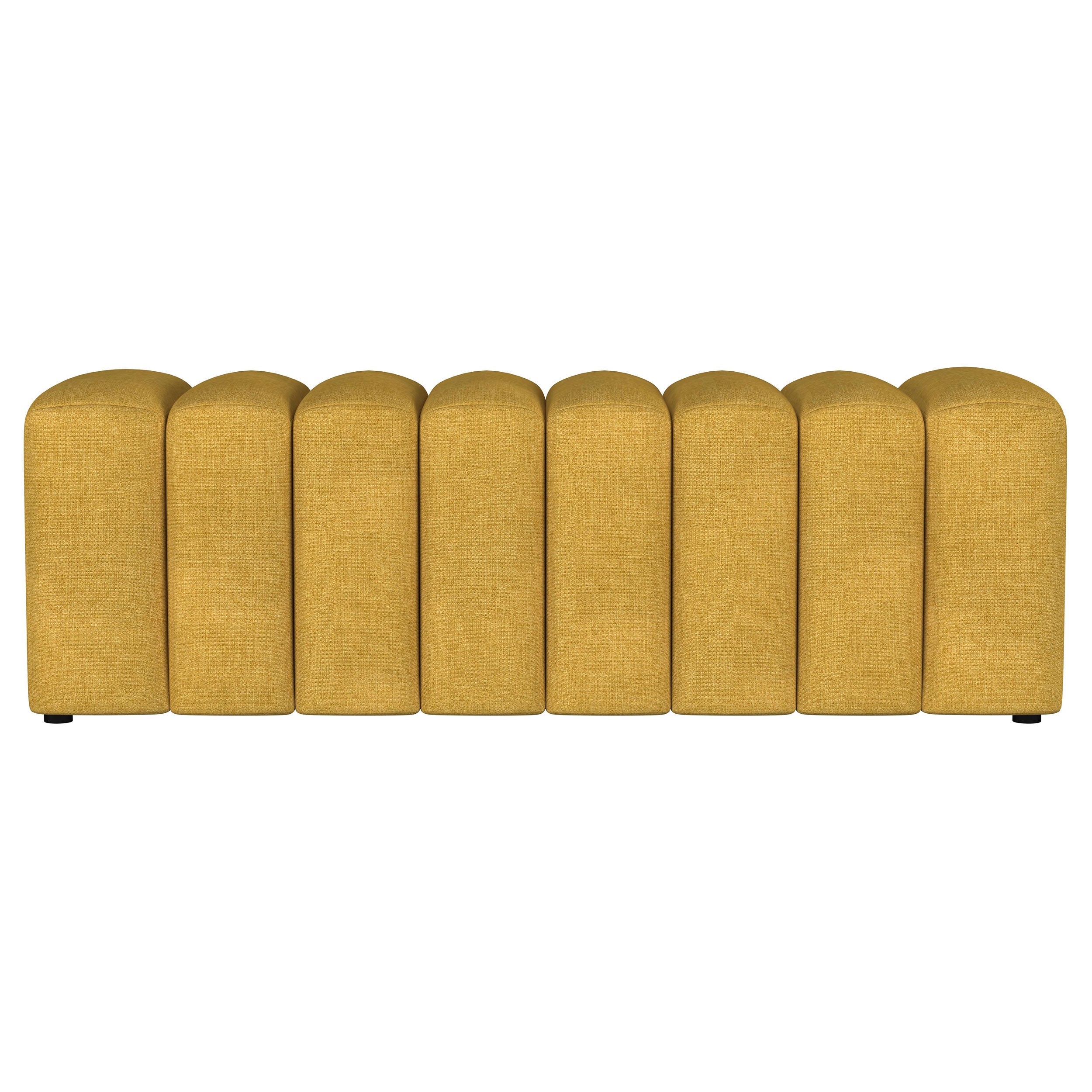 Summer Fabric Upholstered Tufted Accent Bench