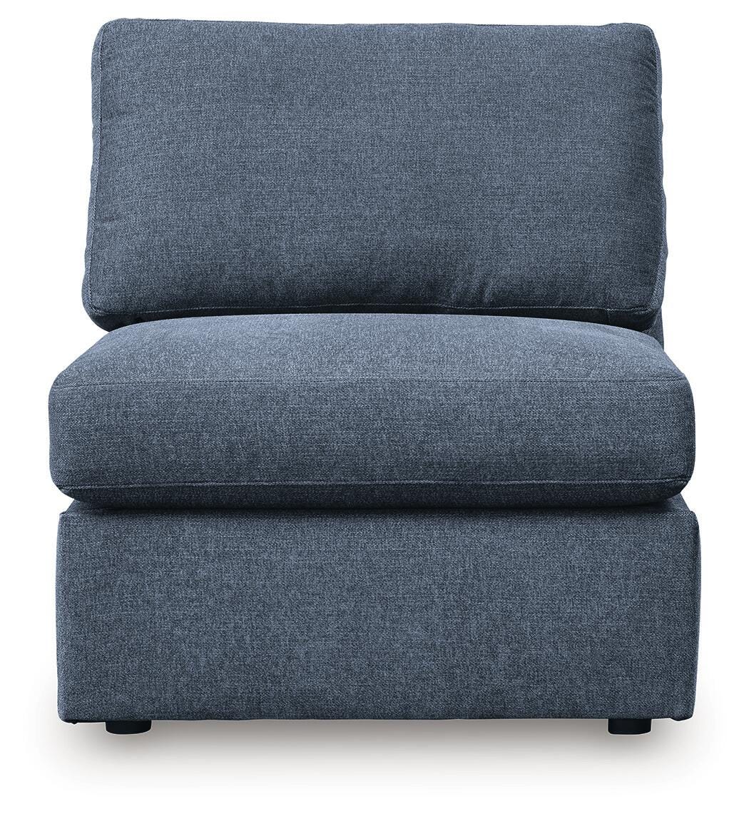 Modmax 4-Piece Sectional - Ink, Armless Chair, 2 Corner Chairs, Wedge