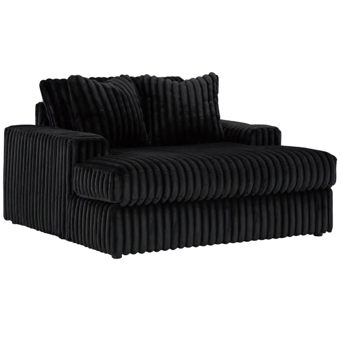 Midnight-Madness Oversized Chaise