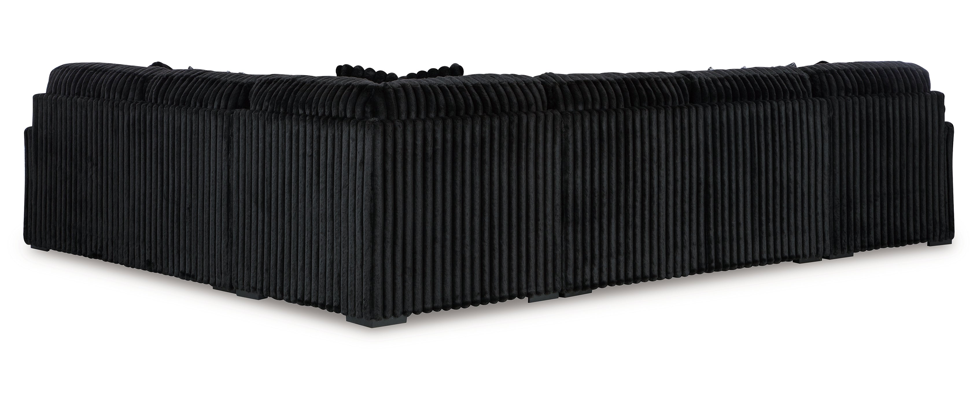 Midnight-Madness 4-Piece Sectional with Left Chaise