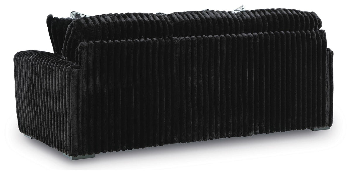 Midnight-Madness Sofa - Onyx