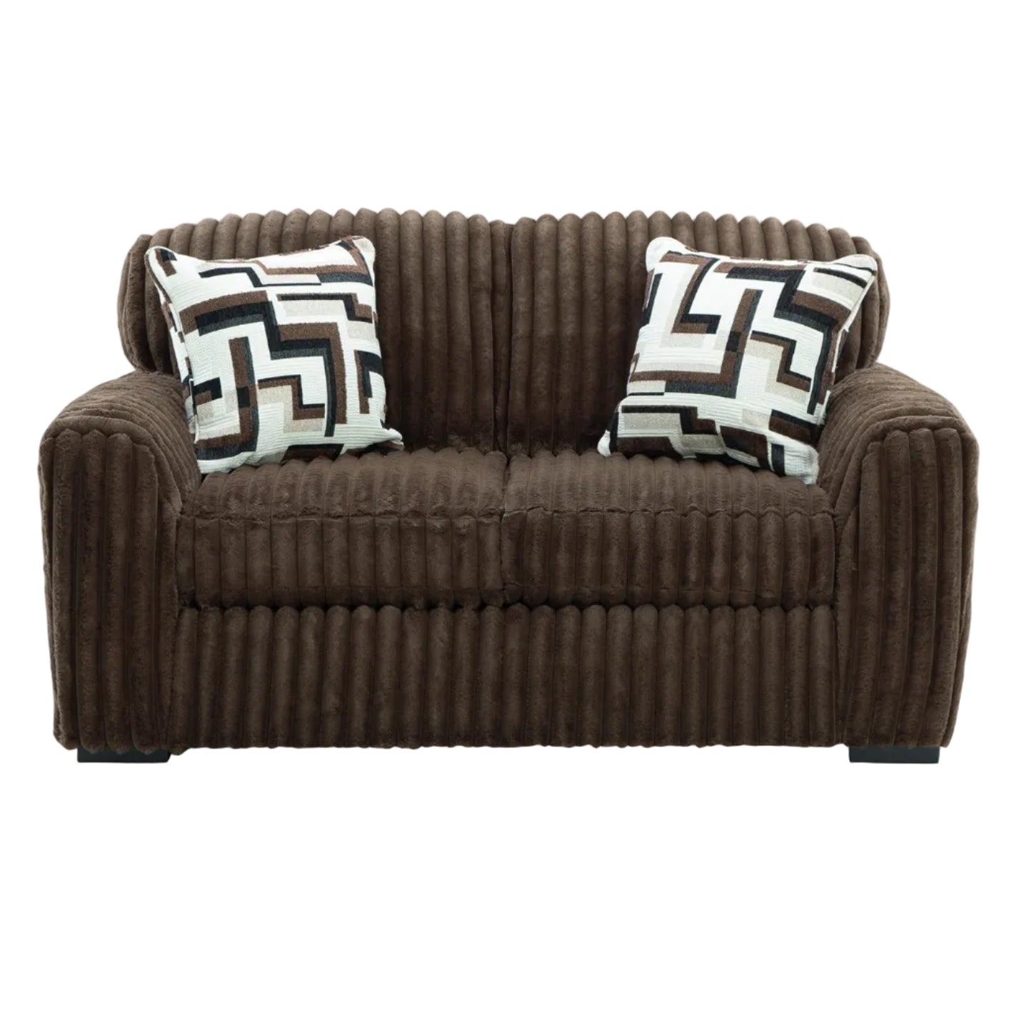 Midnight-Madness Loveseat - Brown