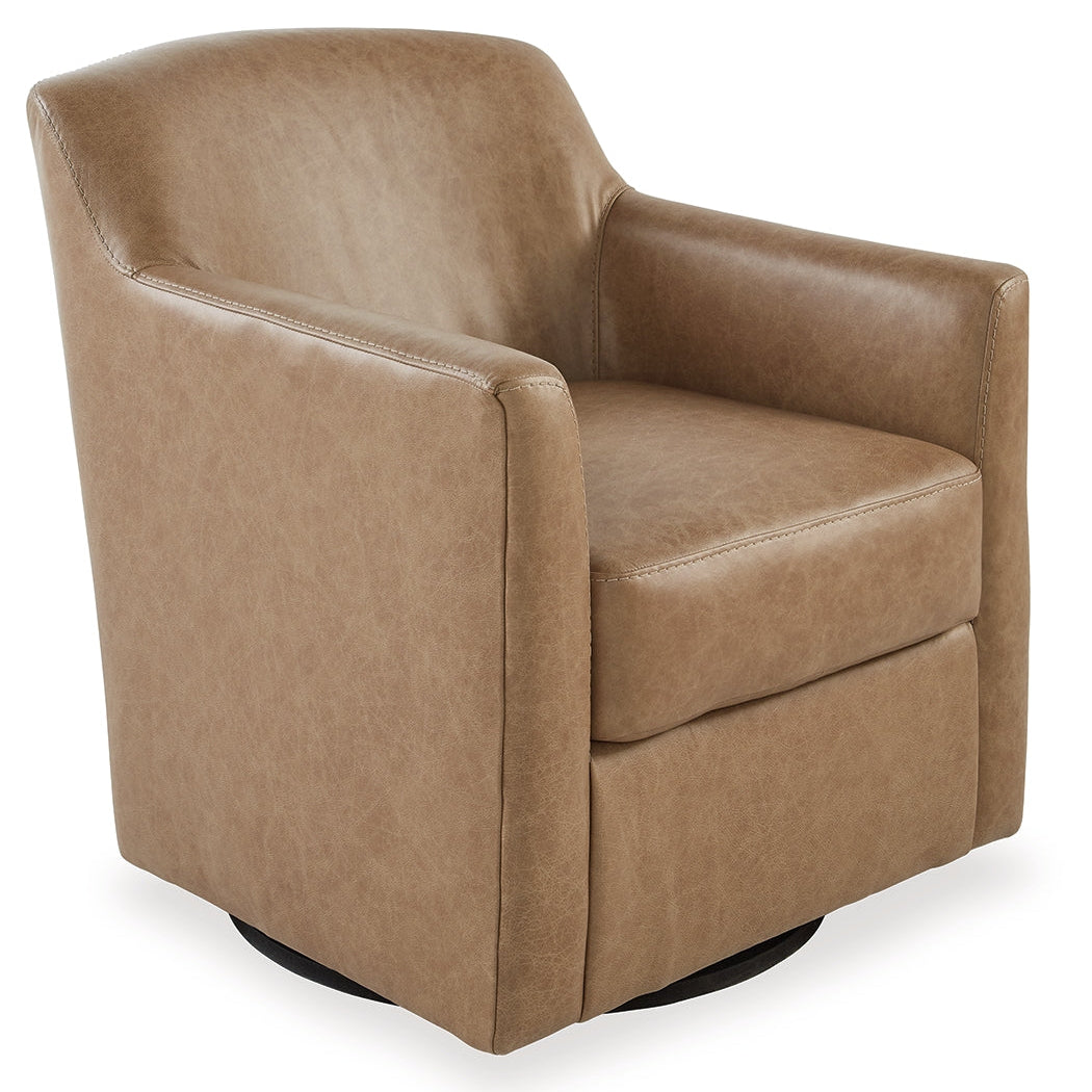 Bradney Swivel Accent Chair - Natural