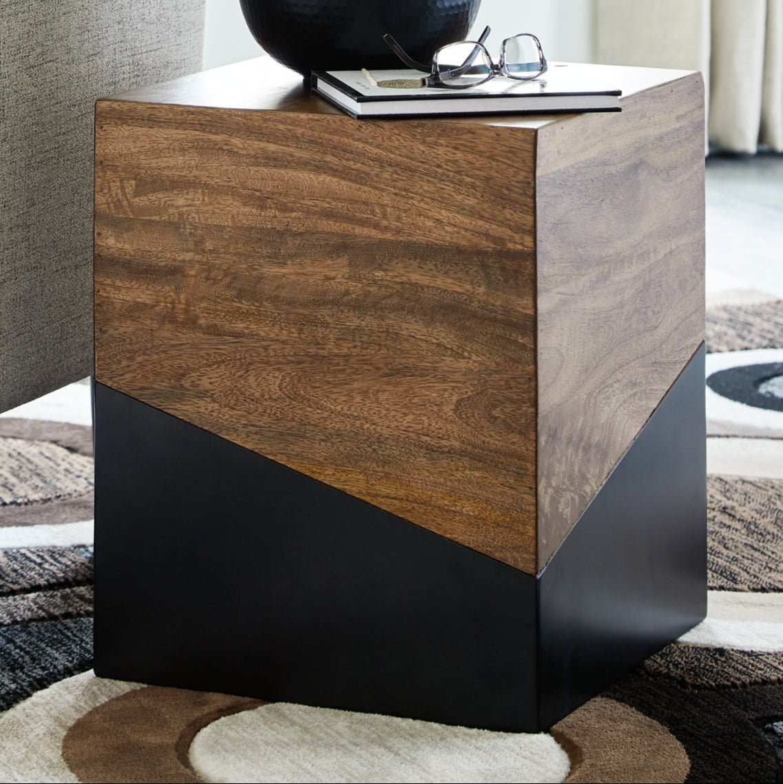 Trailbend Accent Table - Brown