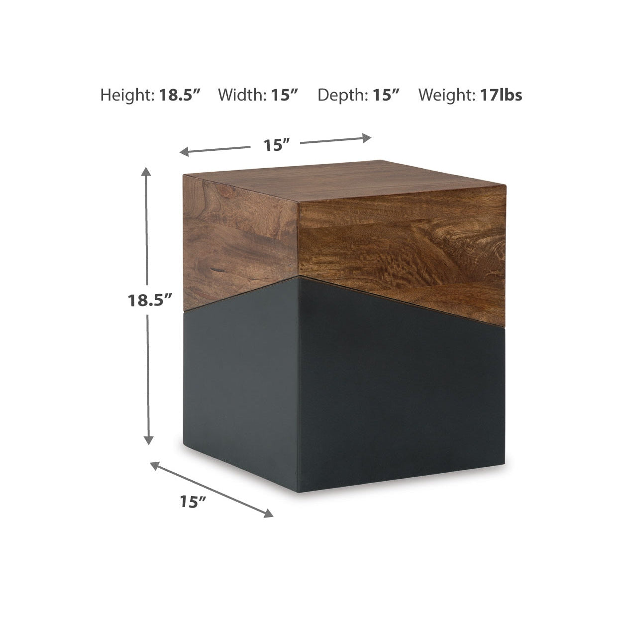 Trailbend Accent Table - Brown