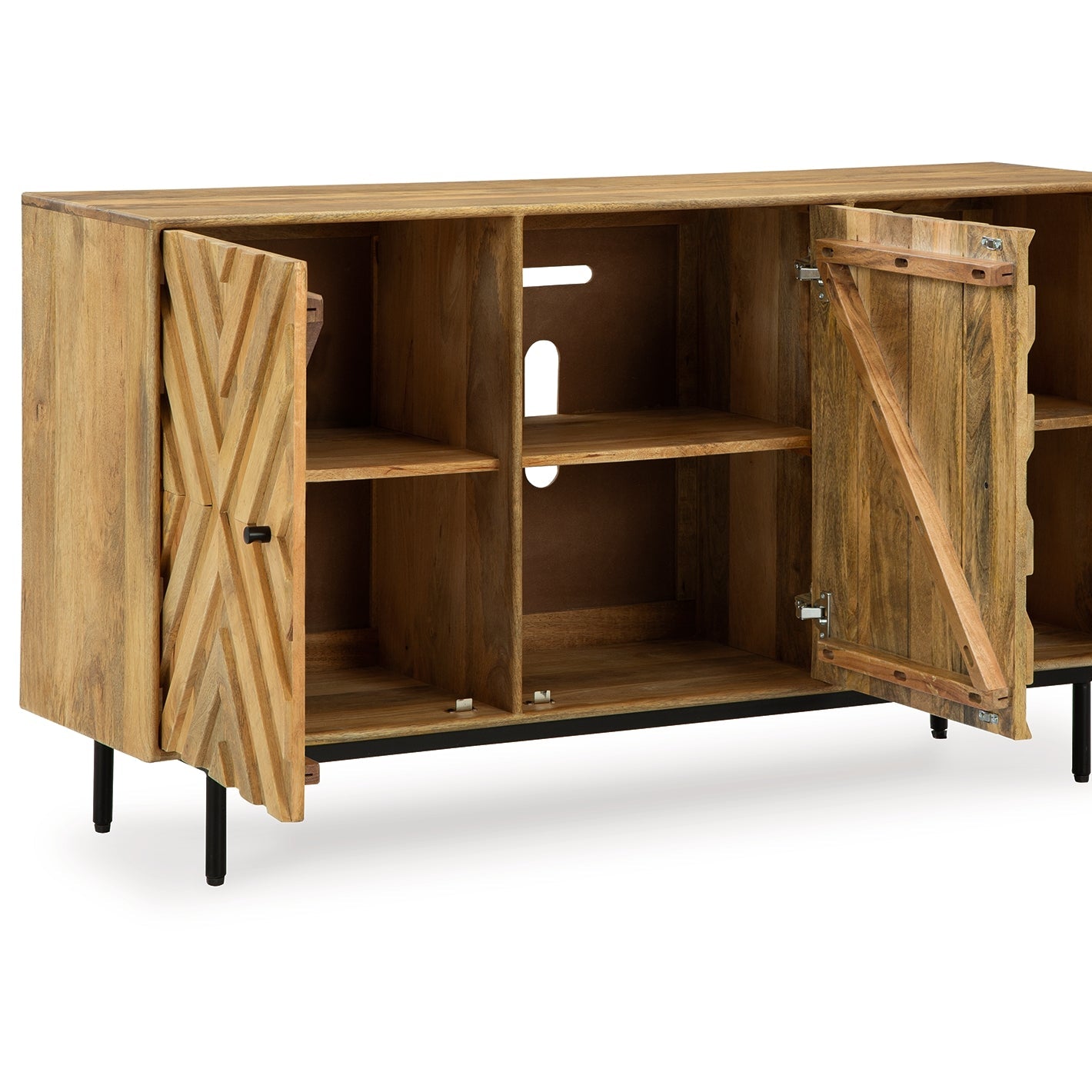 Cadewick Accent Cabinet - Natural