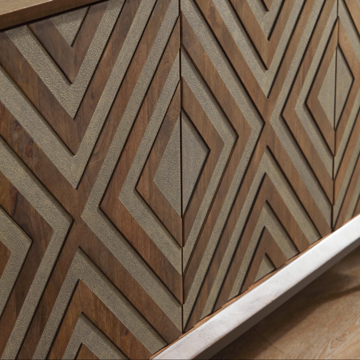 Dreggan Accent Cabinet - Brown