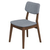 Abbott Dark Grey Fabric Dining Chair