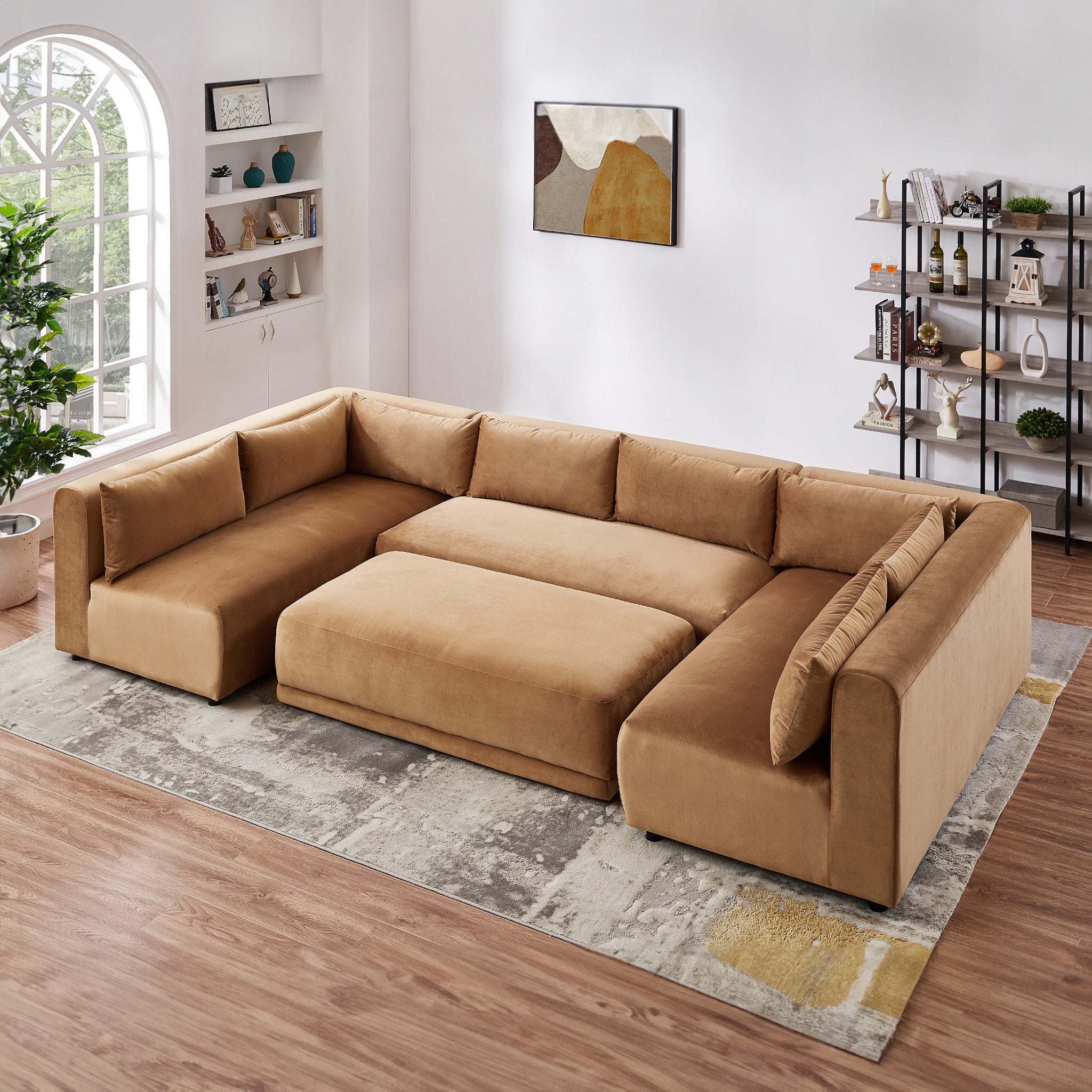 Mid century deals modular sofa