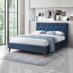 Ashton Bed (King - Navy Blue)
