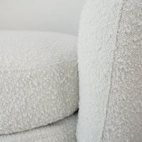 Axis Lounge Chair White Boucle - MidinMod Houston Tx Mid Century Furniture Store - Lounge Chairs 6