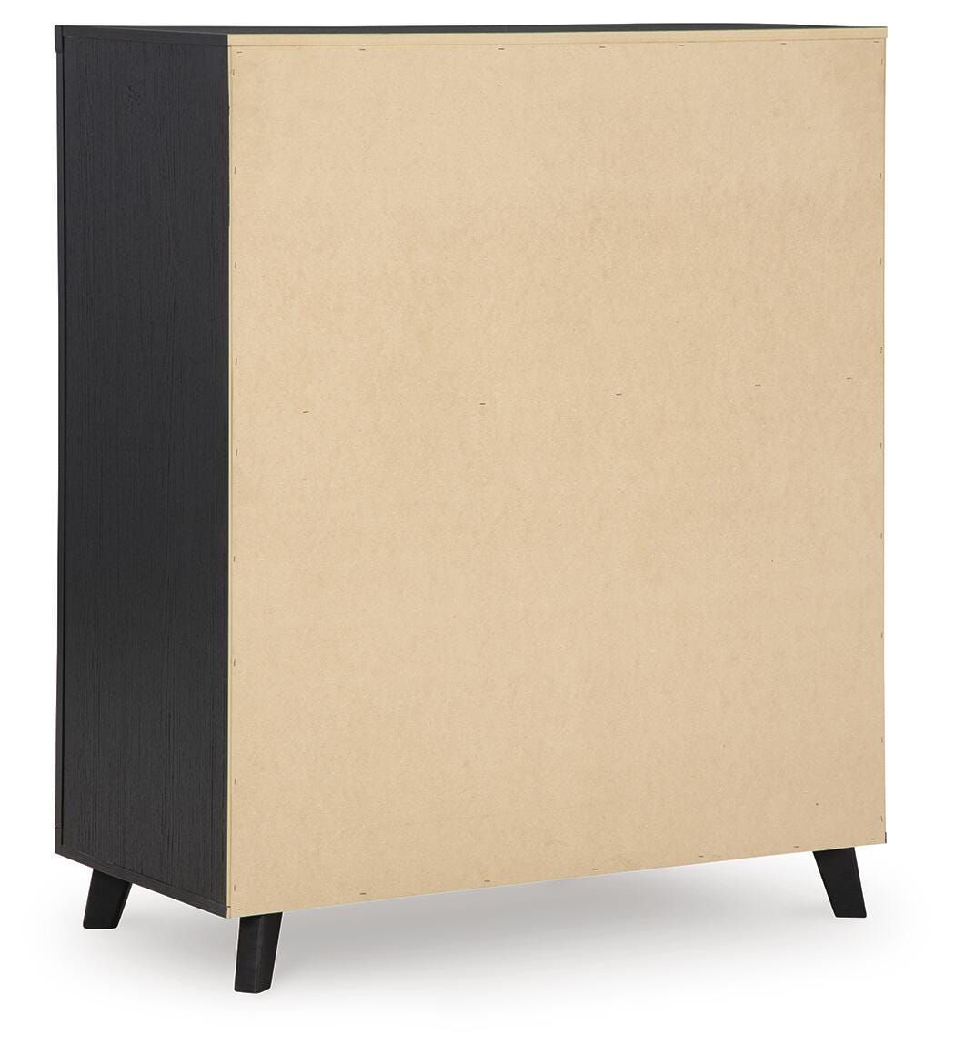 Danziar Five Drawer Wide Dresser