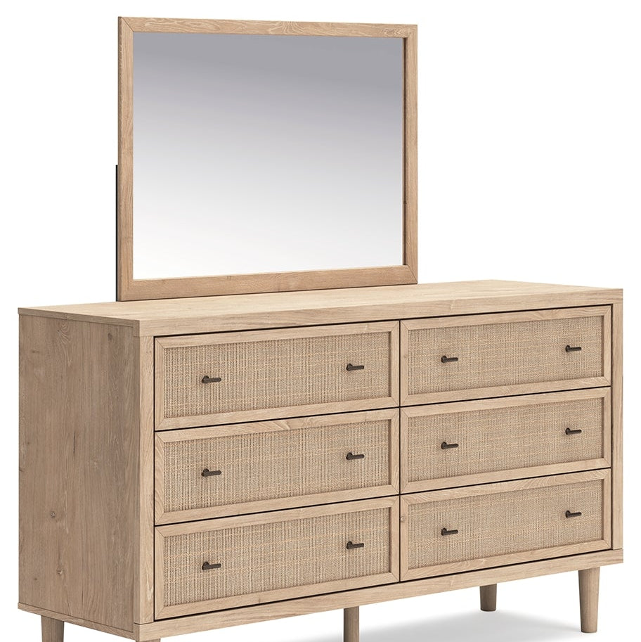 Cielden King Panel Headboard, Dresser, Mirror and Chest