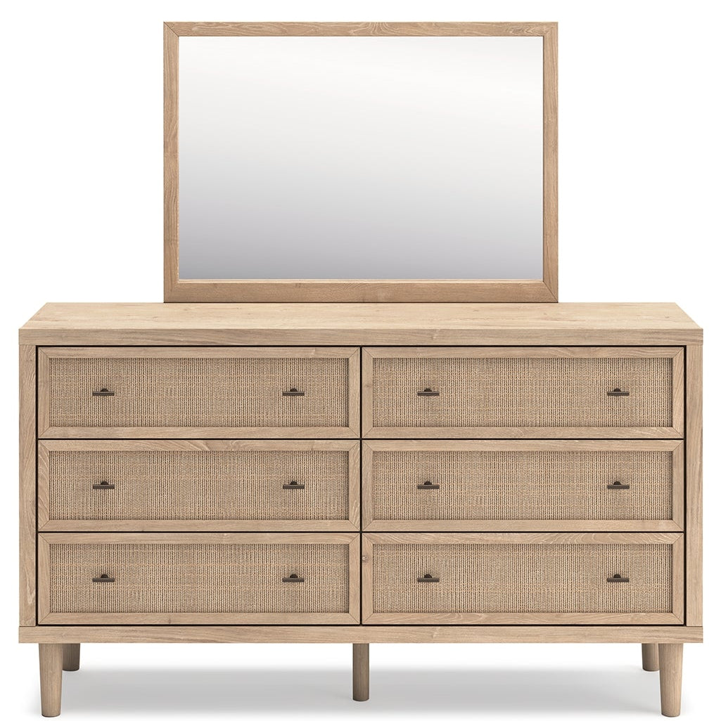 Cielden Queen Panel Headboard, Dresser and Mirror