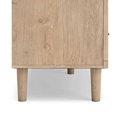 Cielden King Panel Headboard, Dresser, Mirror and Chest