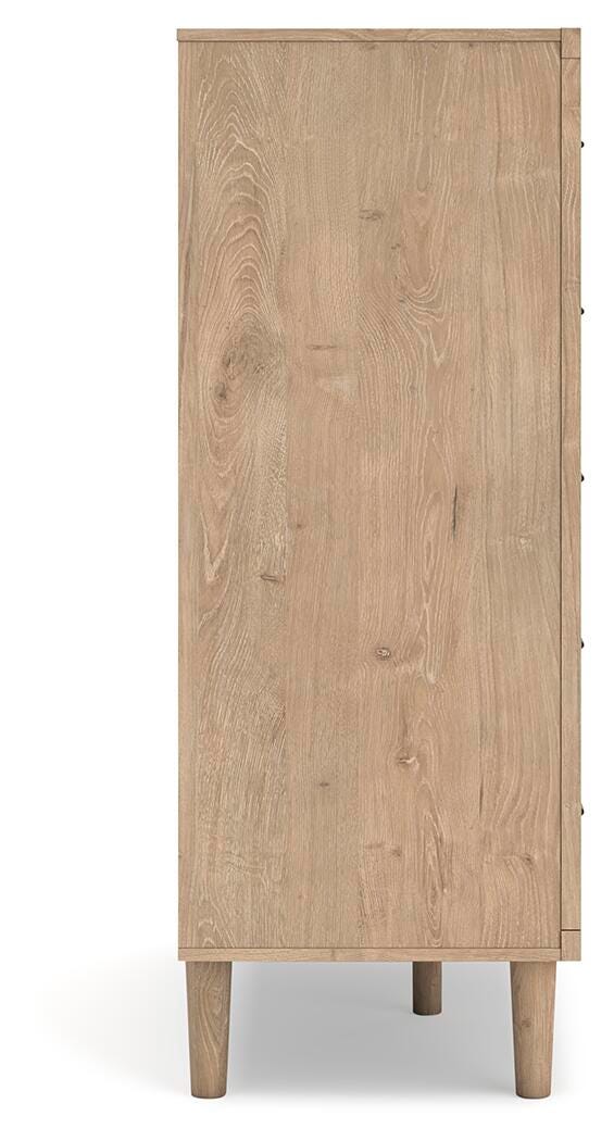 Cielden Five Drawer Wide Dresser