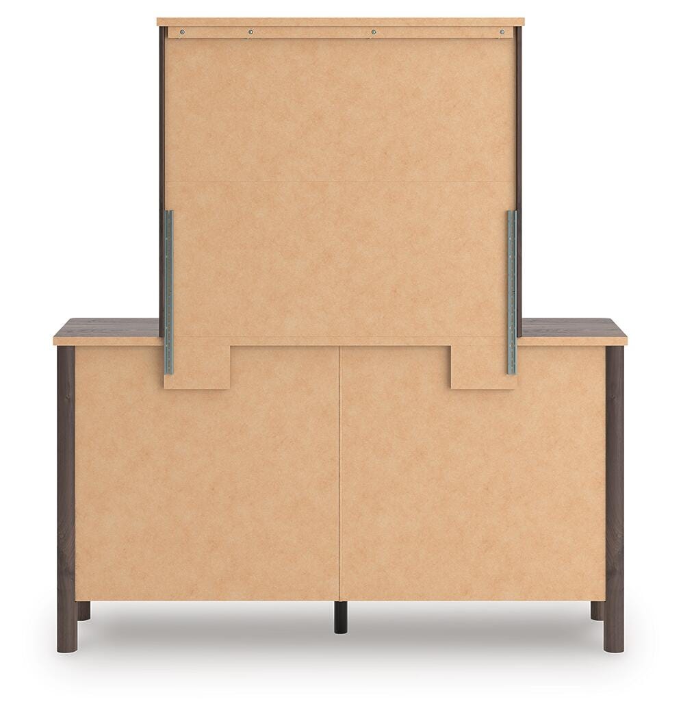 Cadmori King Panel Bed, Dresser, Mirror, Chest and Nightstand