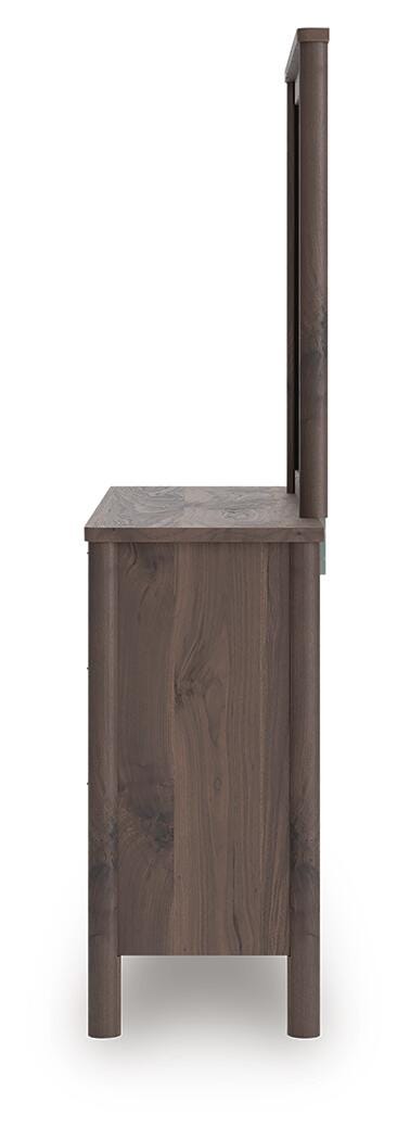 Cadmori King Panel Bed, Dresser, Mirror, Chest and Nightstand