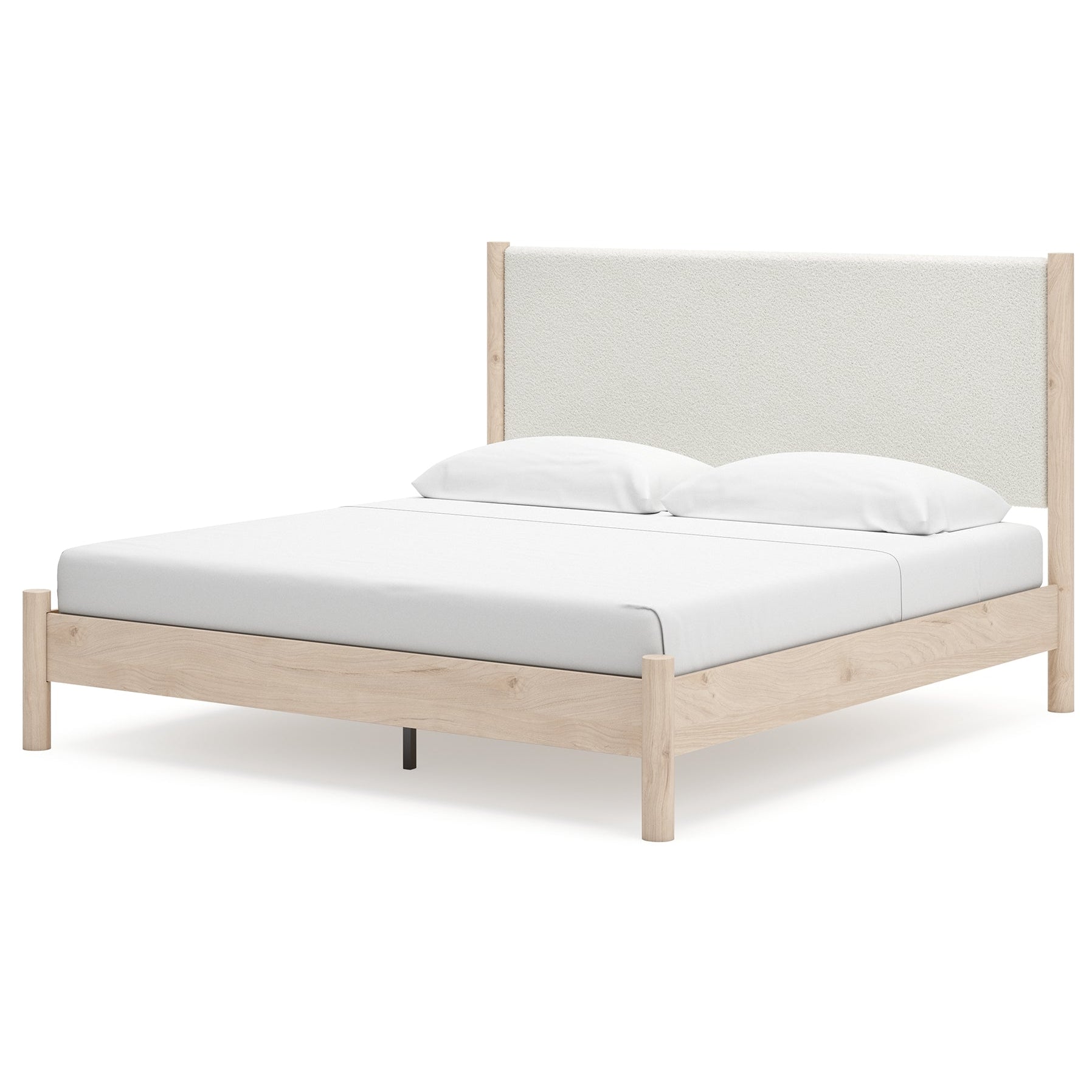 Cadmori King Upholstered Panel Bed