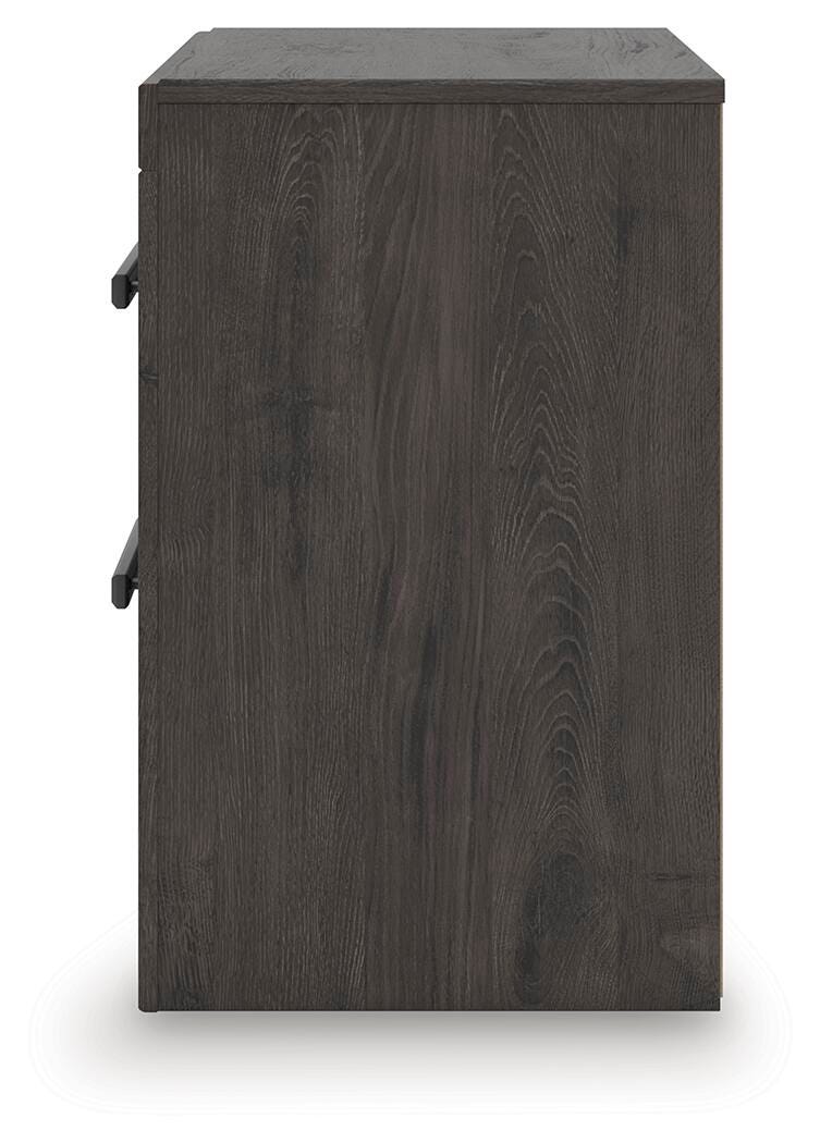 Prendonea Two Drawer Night Stand