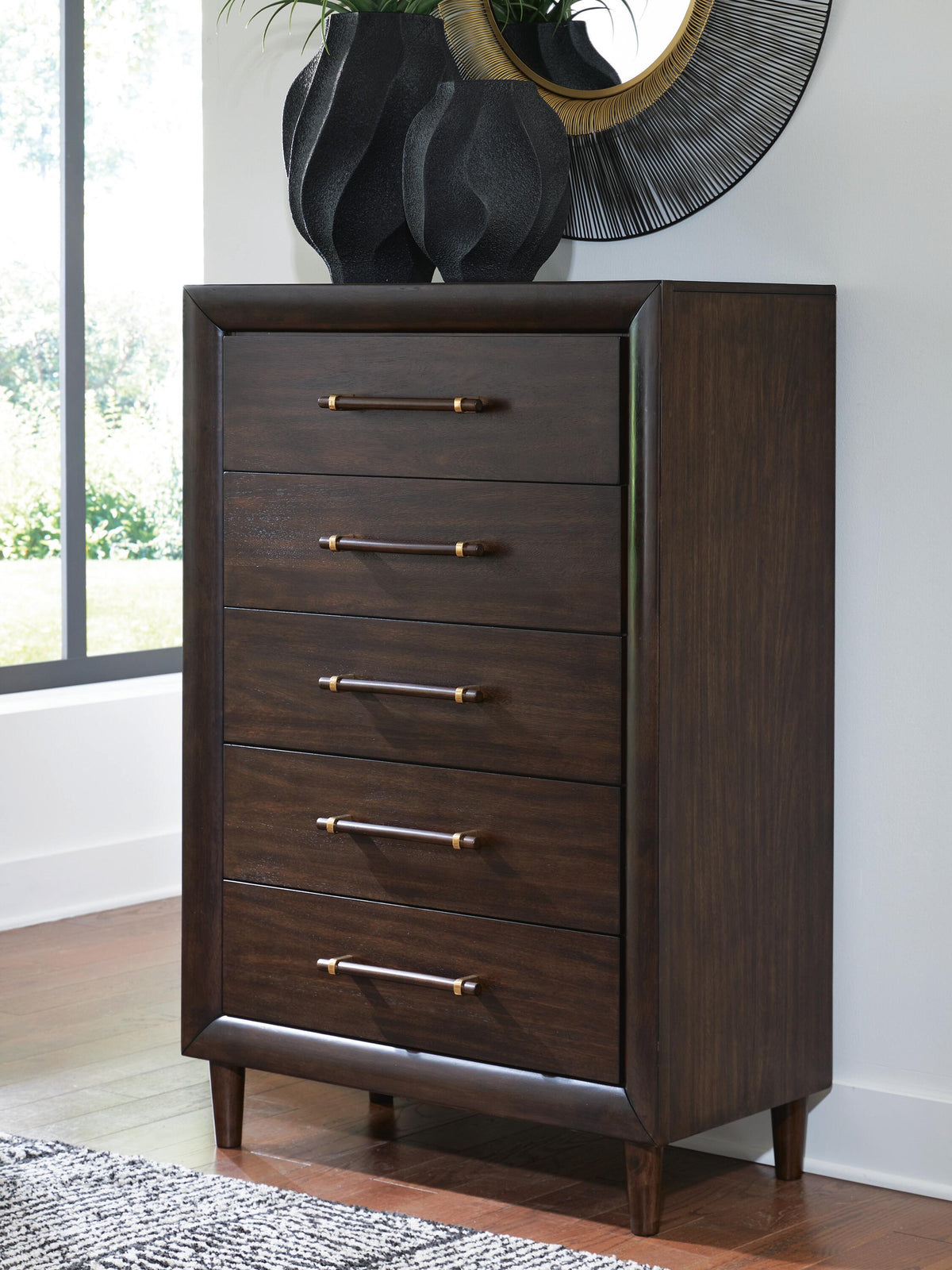 Dantenton Five Drawer Dresser
