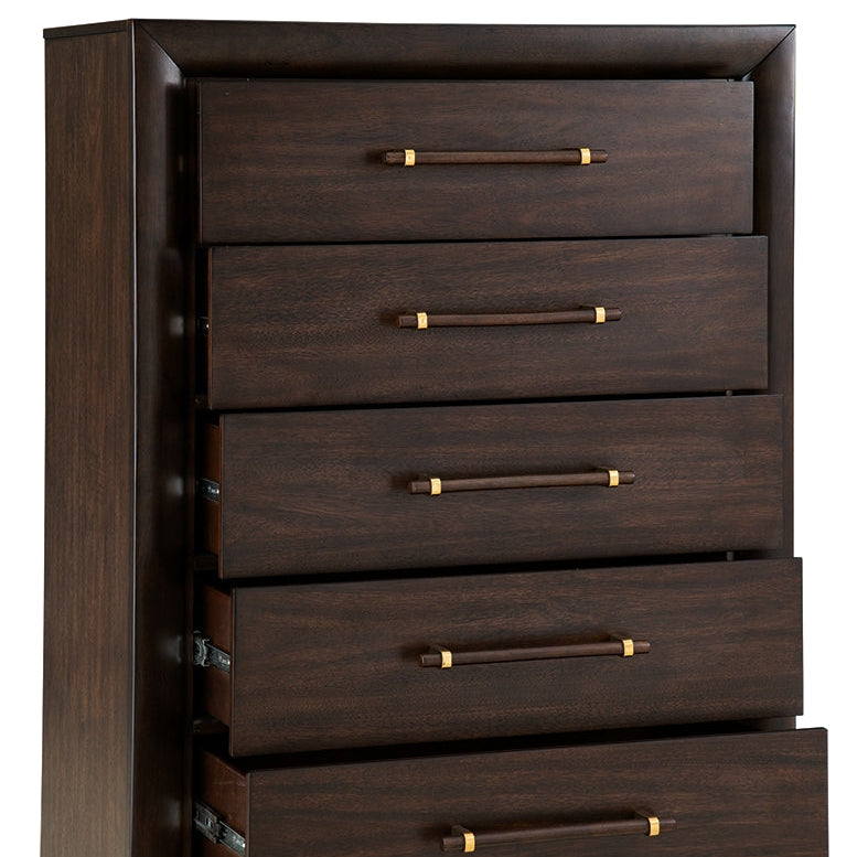 Dantenton Five Drawer Chest