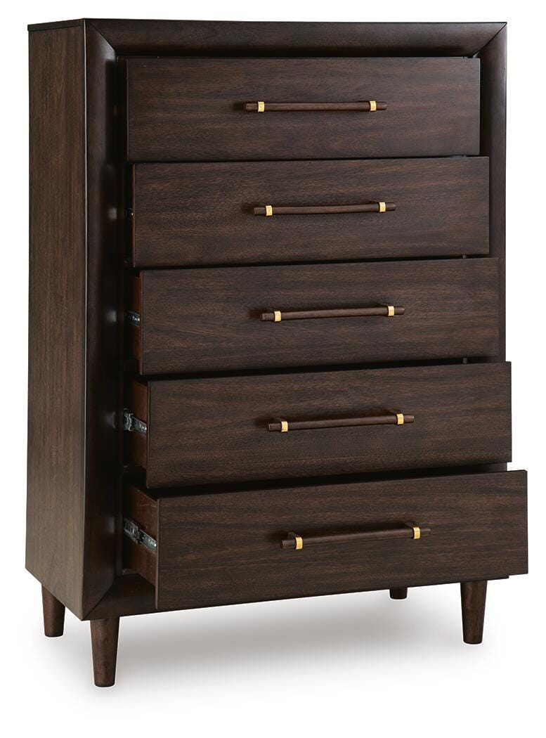 Dantenton Five Drawer Dresser