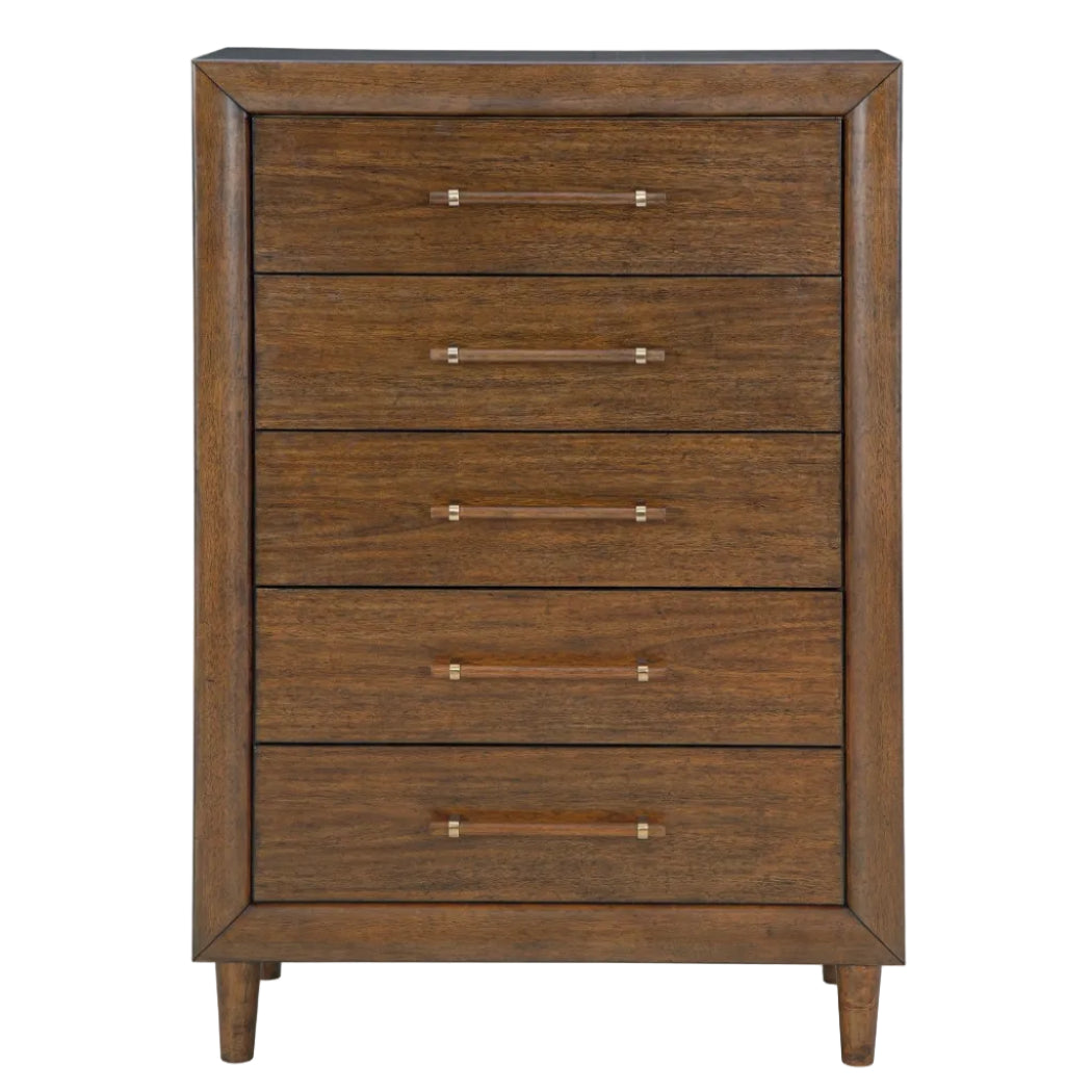 Lyncott King Upholstered Bed, Dresser, Mirror and Chest