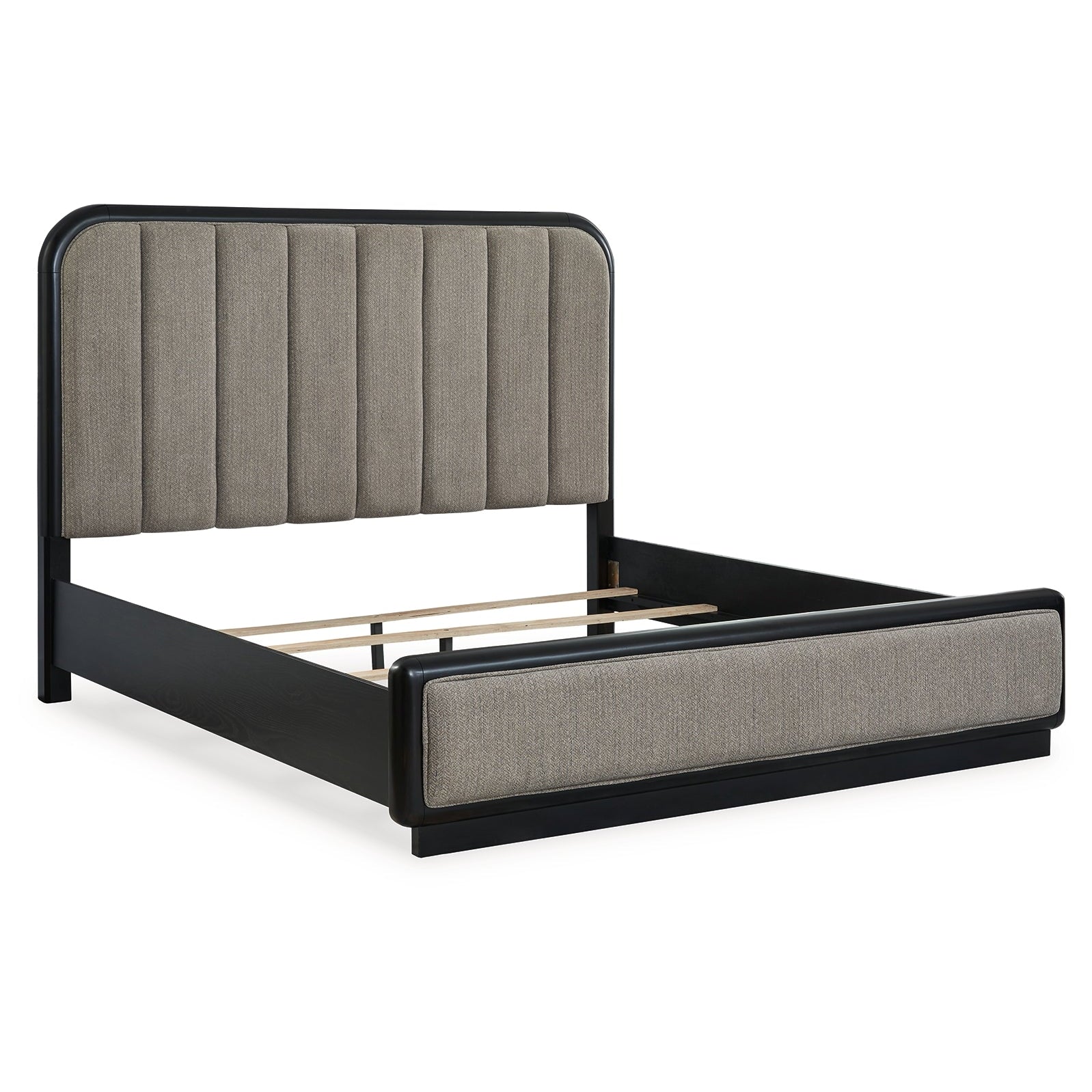 Rowanbeck California King Upholstered Panel Bed