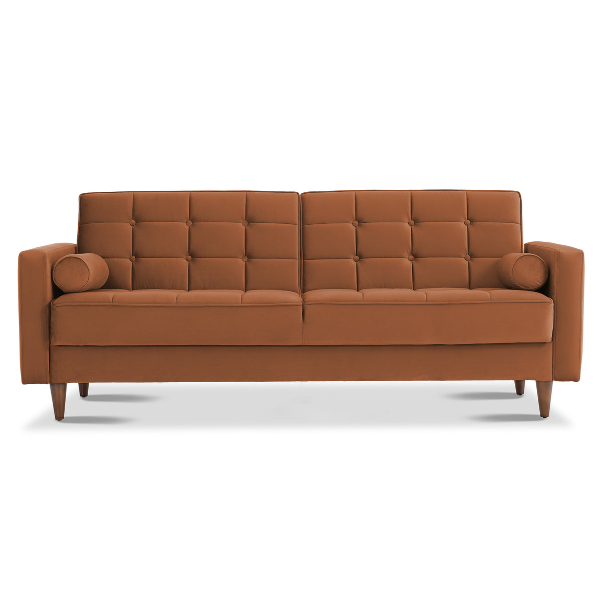Bennet Burnt Orange Sleeper Sofa