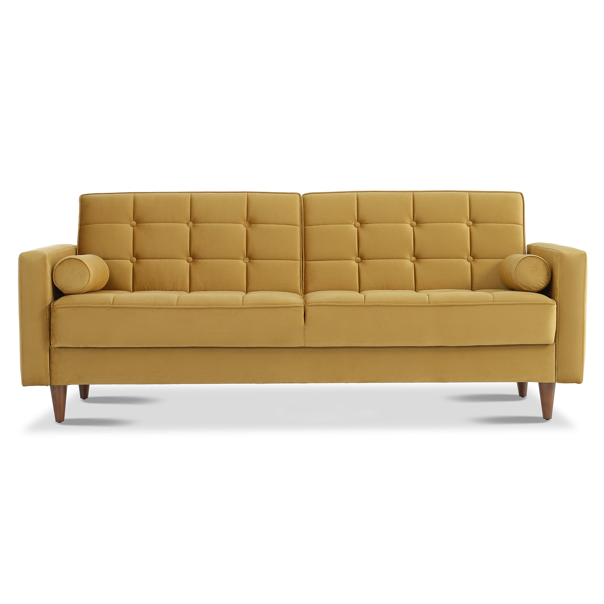 Bennet Yellow Sleeper Sofa - MidinMod