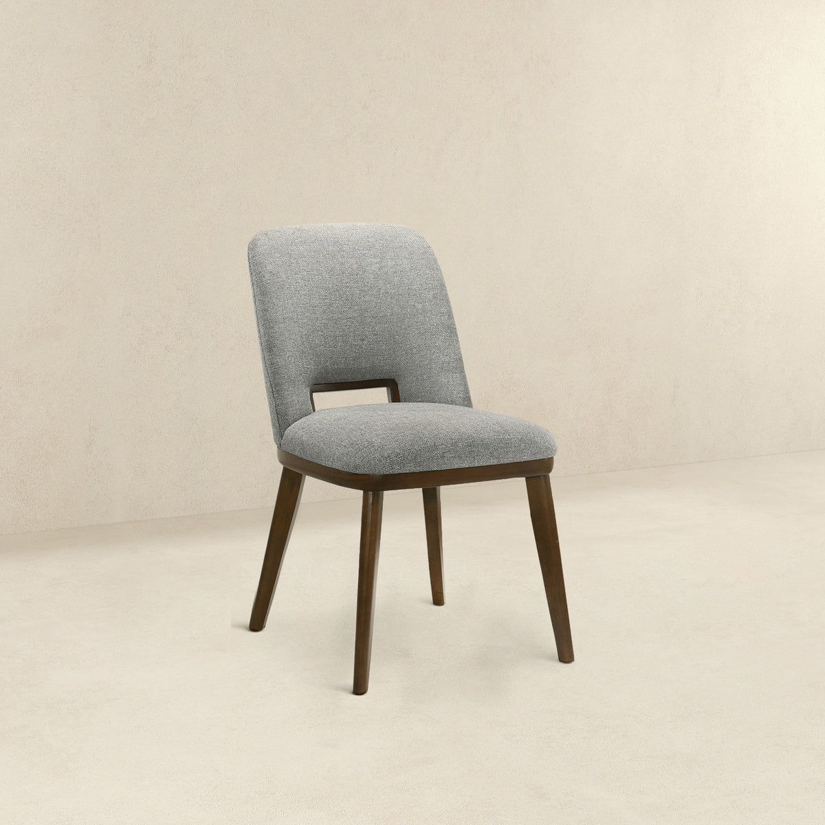 Bonney Light Grey Fabric Dining Chair