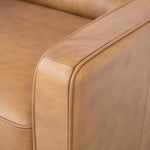 Broxton Leather Lounge Chair (Tan)
