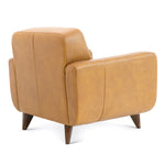 Cassie Lounge Chair (Tan - Leather)