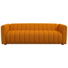 Clara Sofa (Burnt Orange Boucle) - MidinMod Houston Tx Mid Century Furniture Store - Sofas 1
