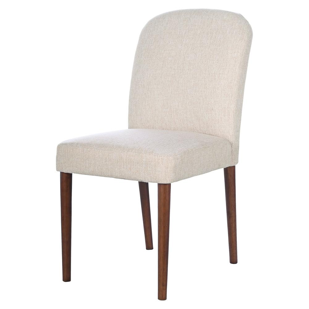 Coup Beige Fabric Dining Chair Set of 2 - MidinMod