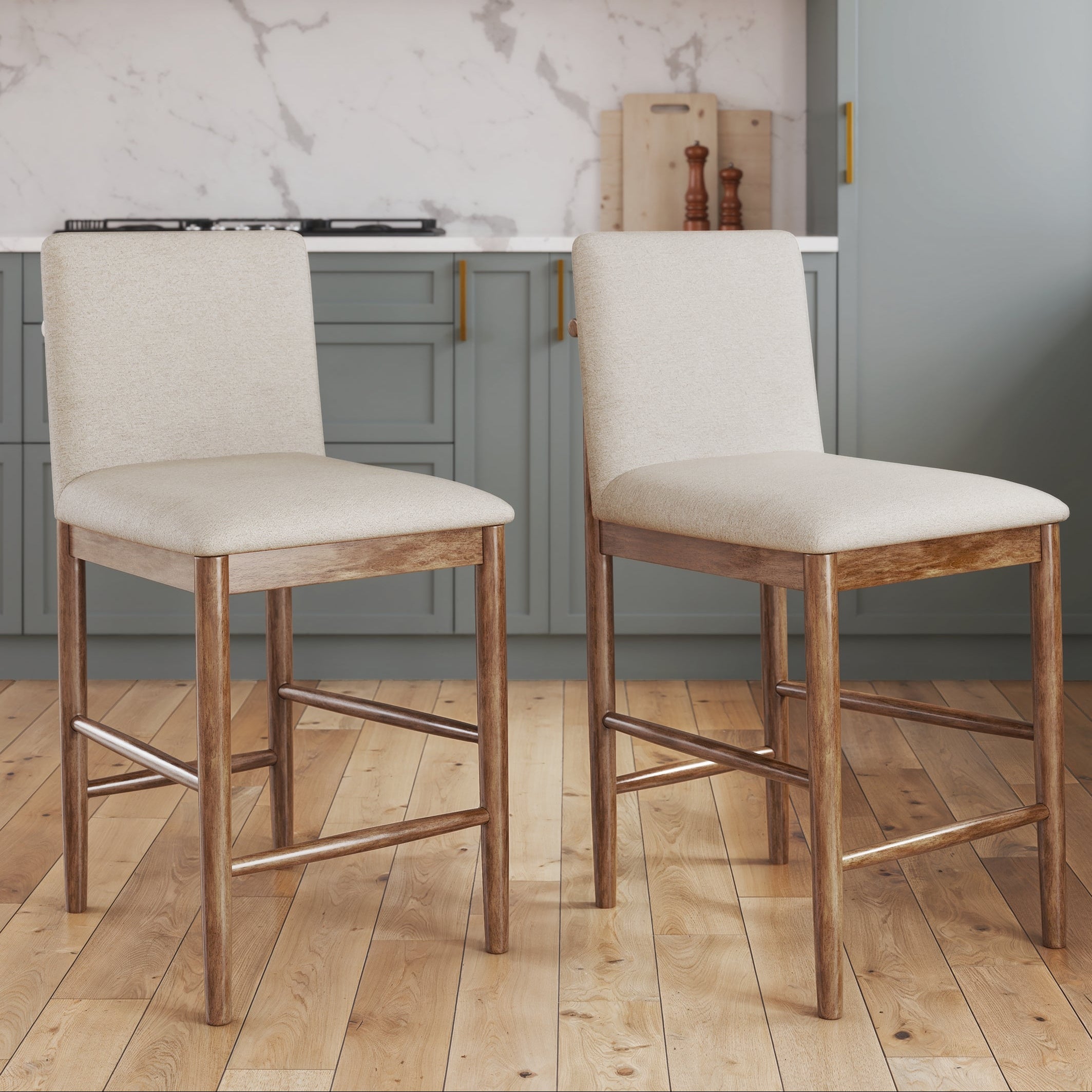 Isanti Upholstered Barstool (2/CN)