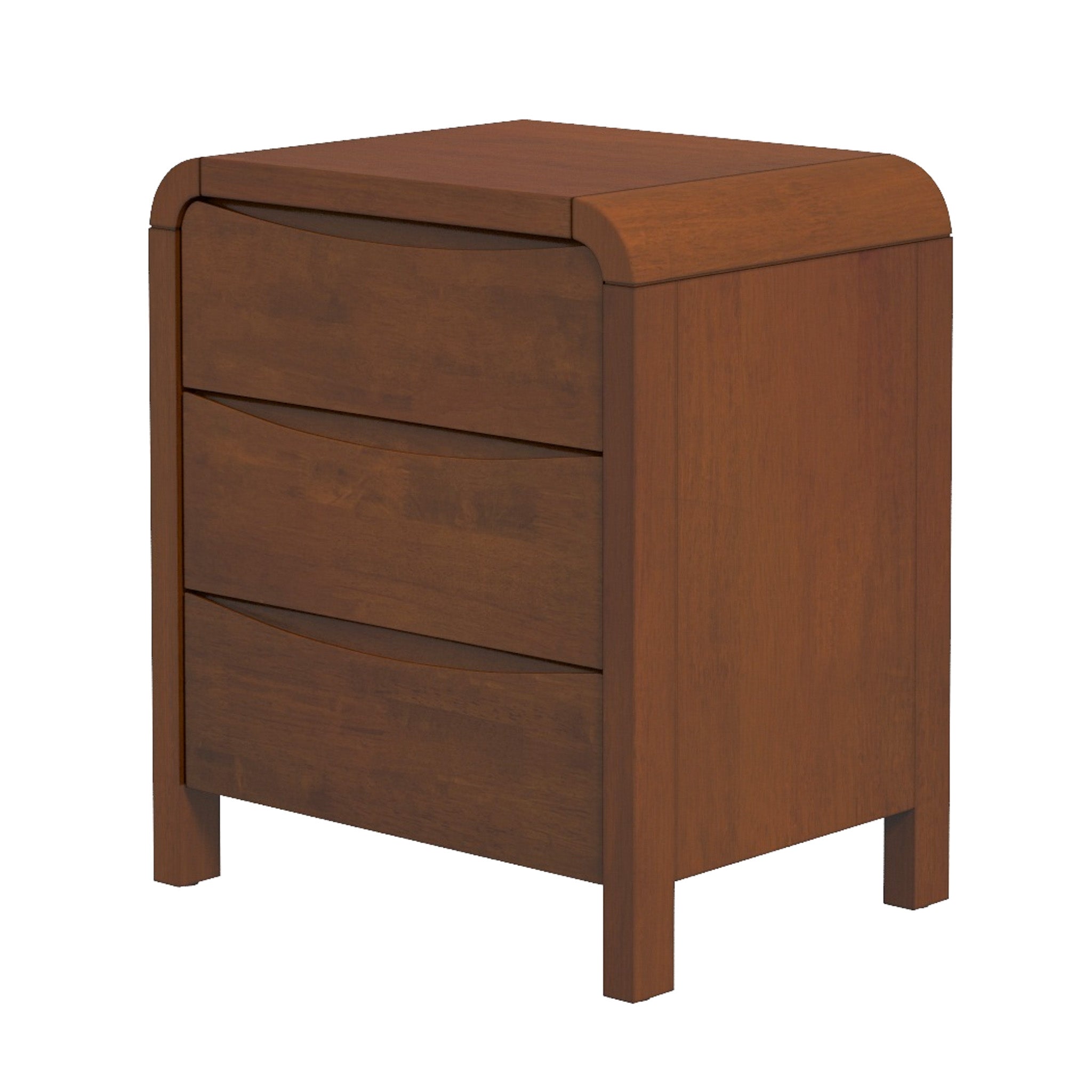 Danbury Night Stand with 3 Drawers - MidinMod