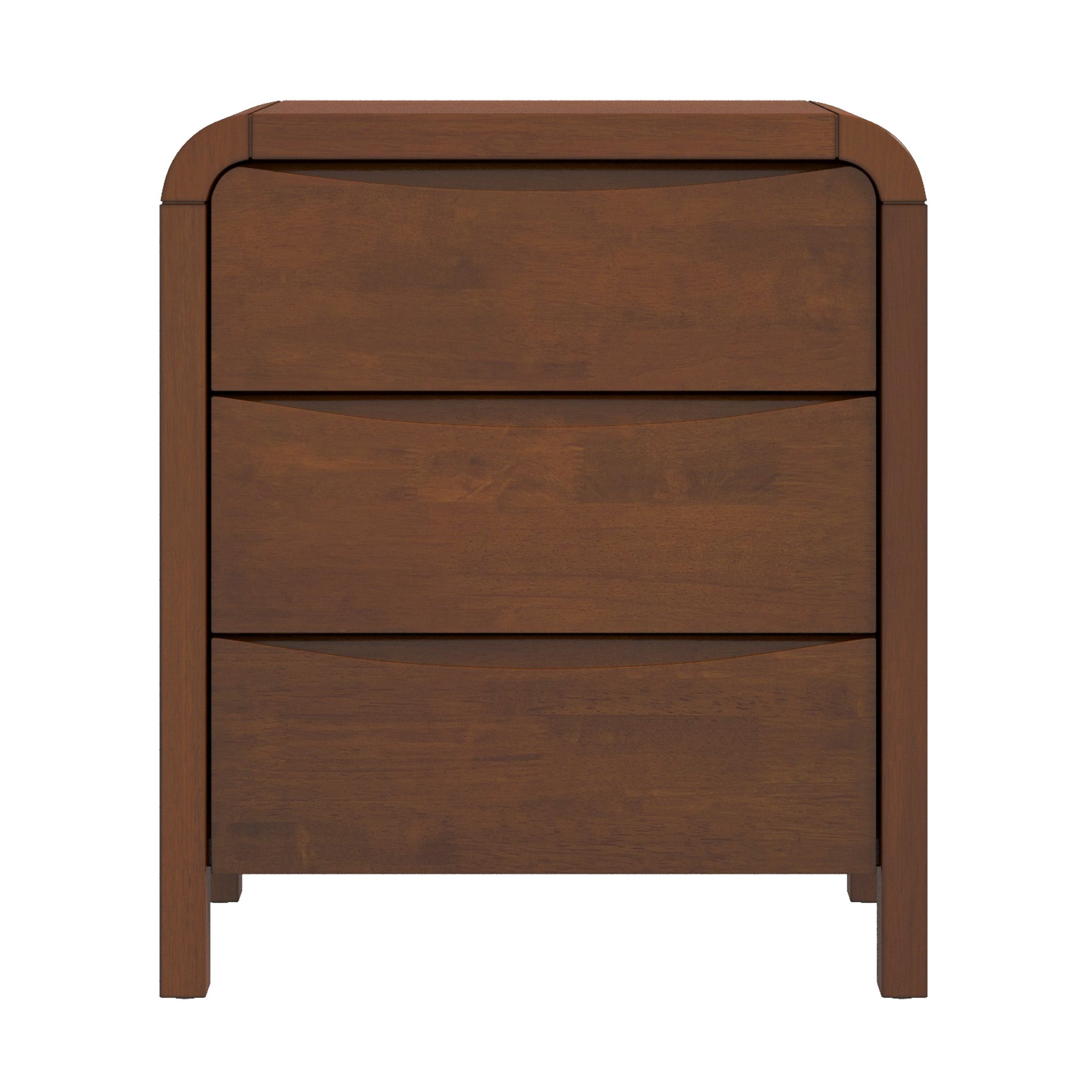 Danbury Night Stand with 3 Drawers - MidinMod